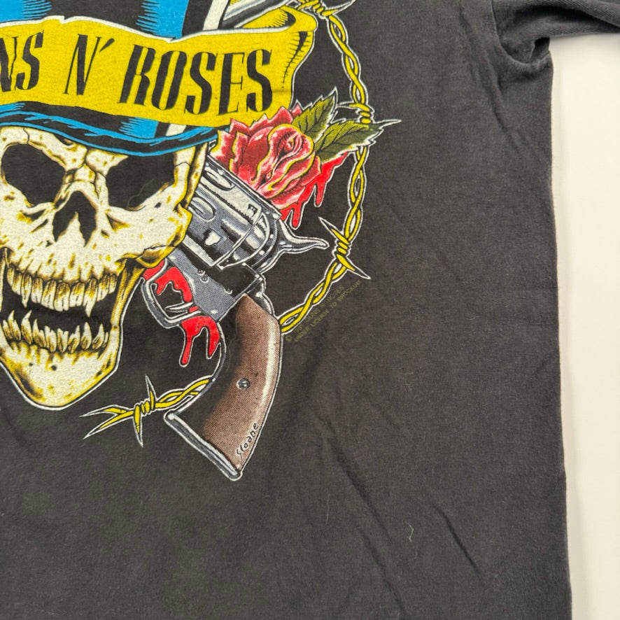 Vintage 1991 Guns N Roses Shirt Medium Here Today Gone To Hell