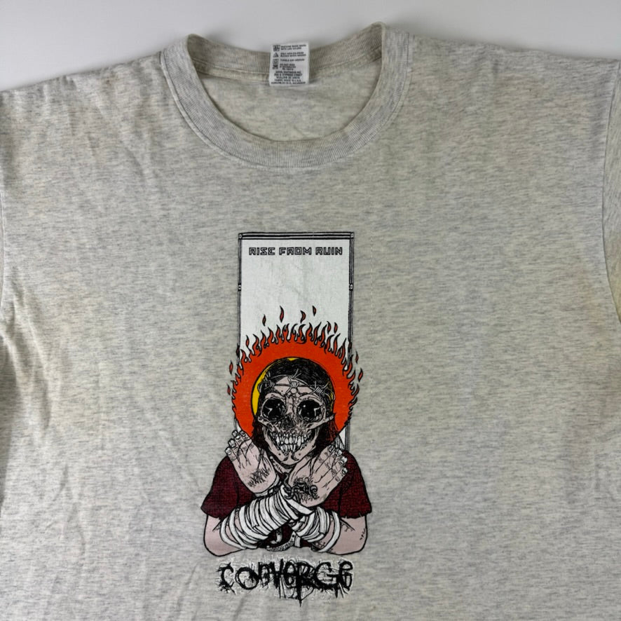 Vintage 90s Converge Shirt XL Rise From Ruin