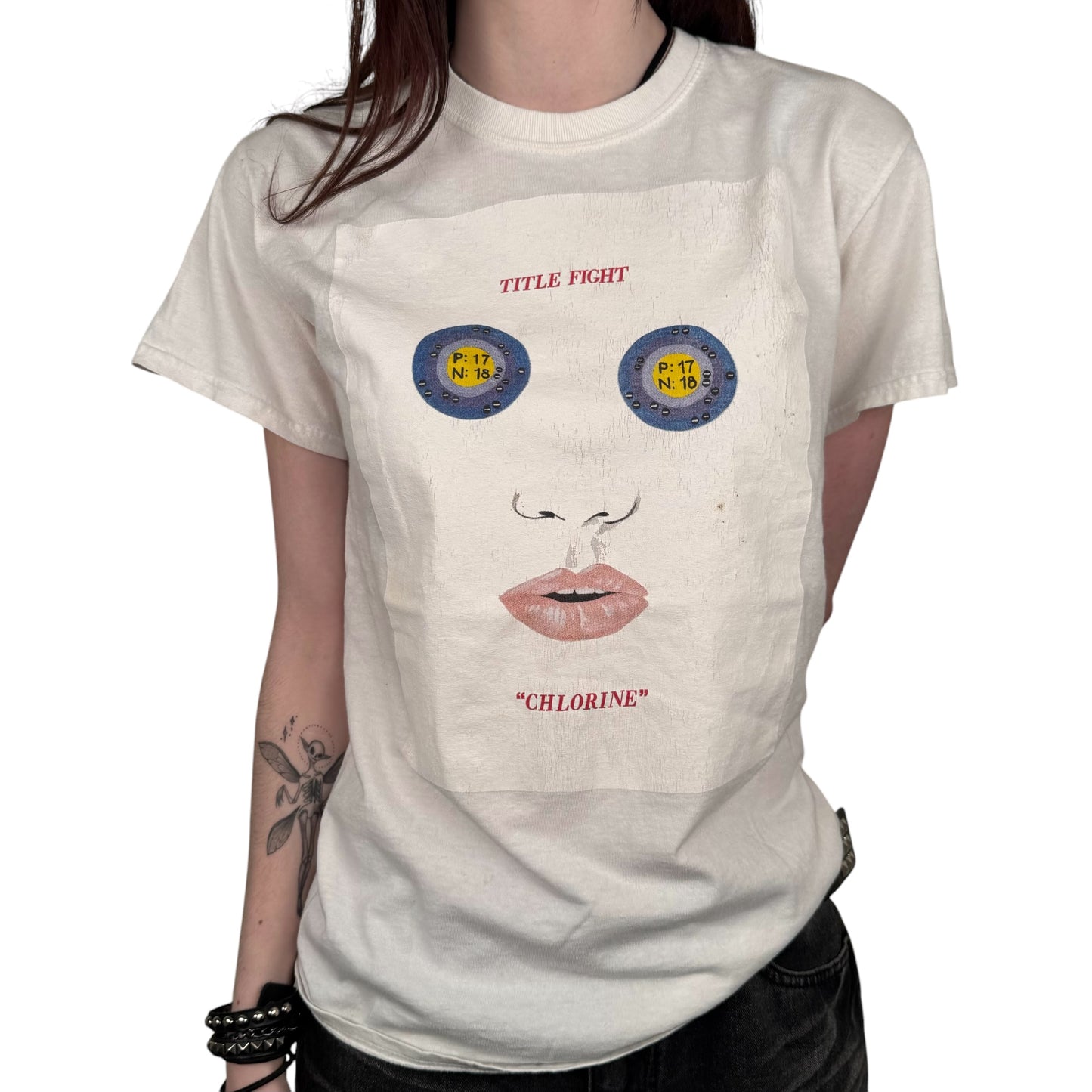 Title Fight Shirt Small Chlorine