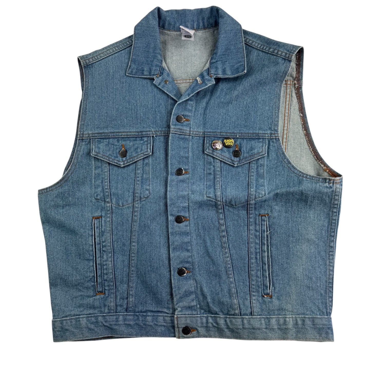 Nuclear Assault Denim Vest Large