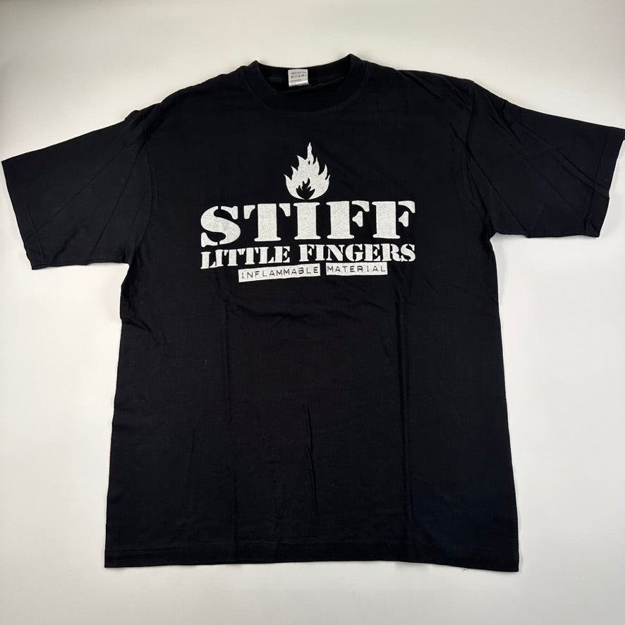 90s ヴィンテージ　STIFF LITTLE FINGERS 来日記念Tシャツ 90s ヴィンテージ STIFF LITTLE FINGERS 来日記念Tシャツ - メルカリ
