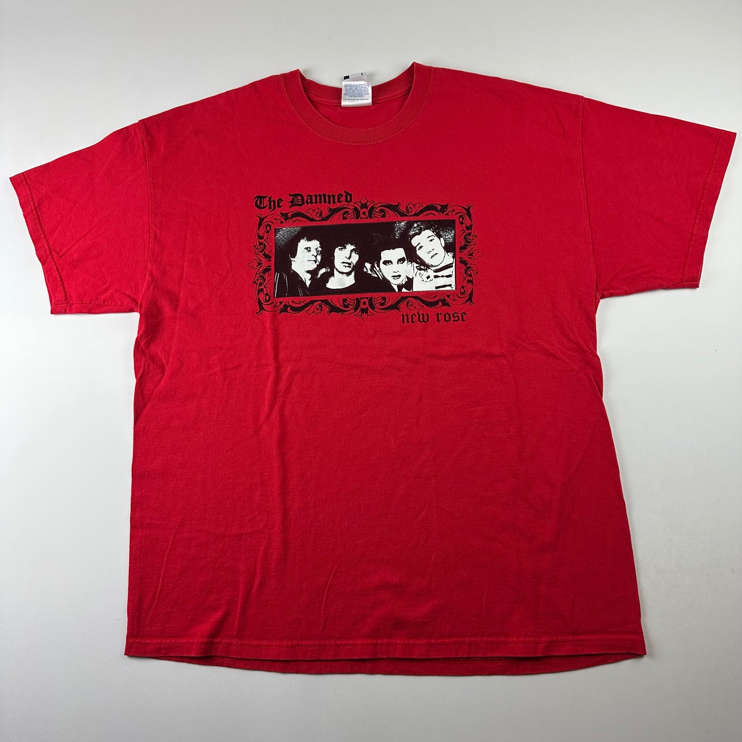 Vintage 2000s The Damned Shirt XL New Rose