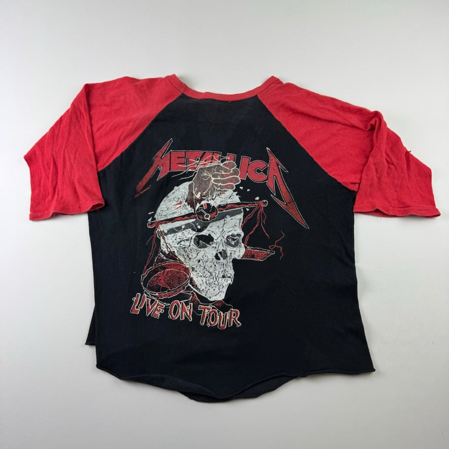 Vintage 80s Metallica Shirt Medium