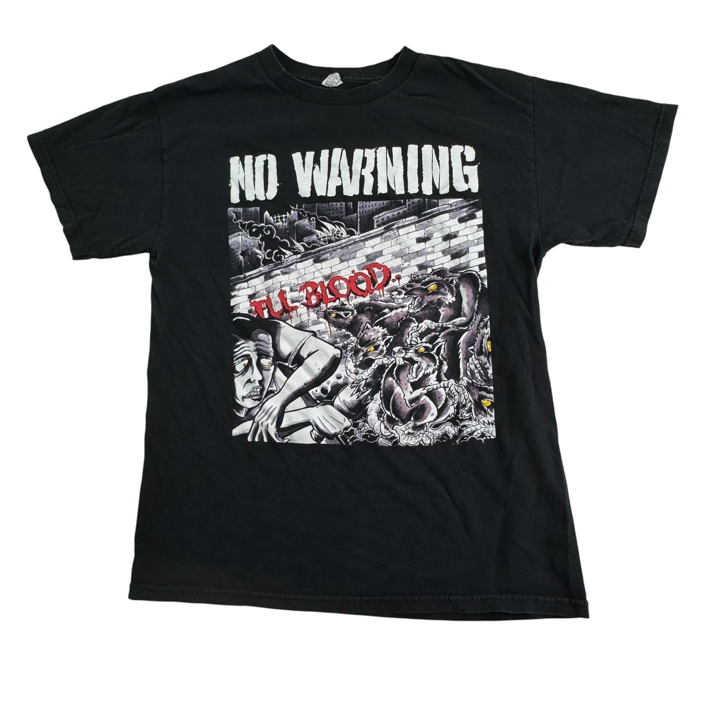 2000s No Warning Shirt Medium Ill Blood Bridge Nine