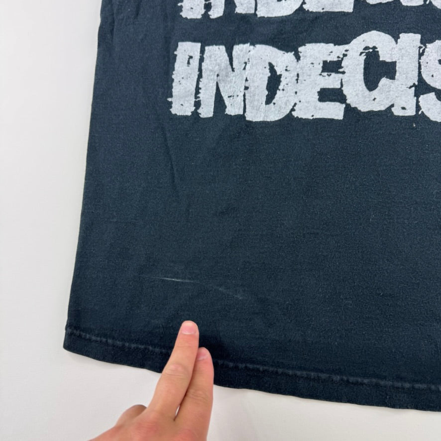 2000s Indecision Sleeveless Shirt Large