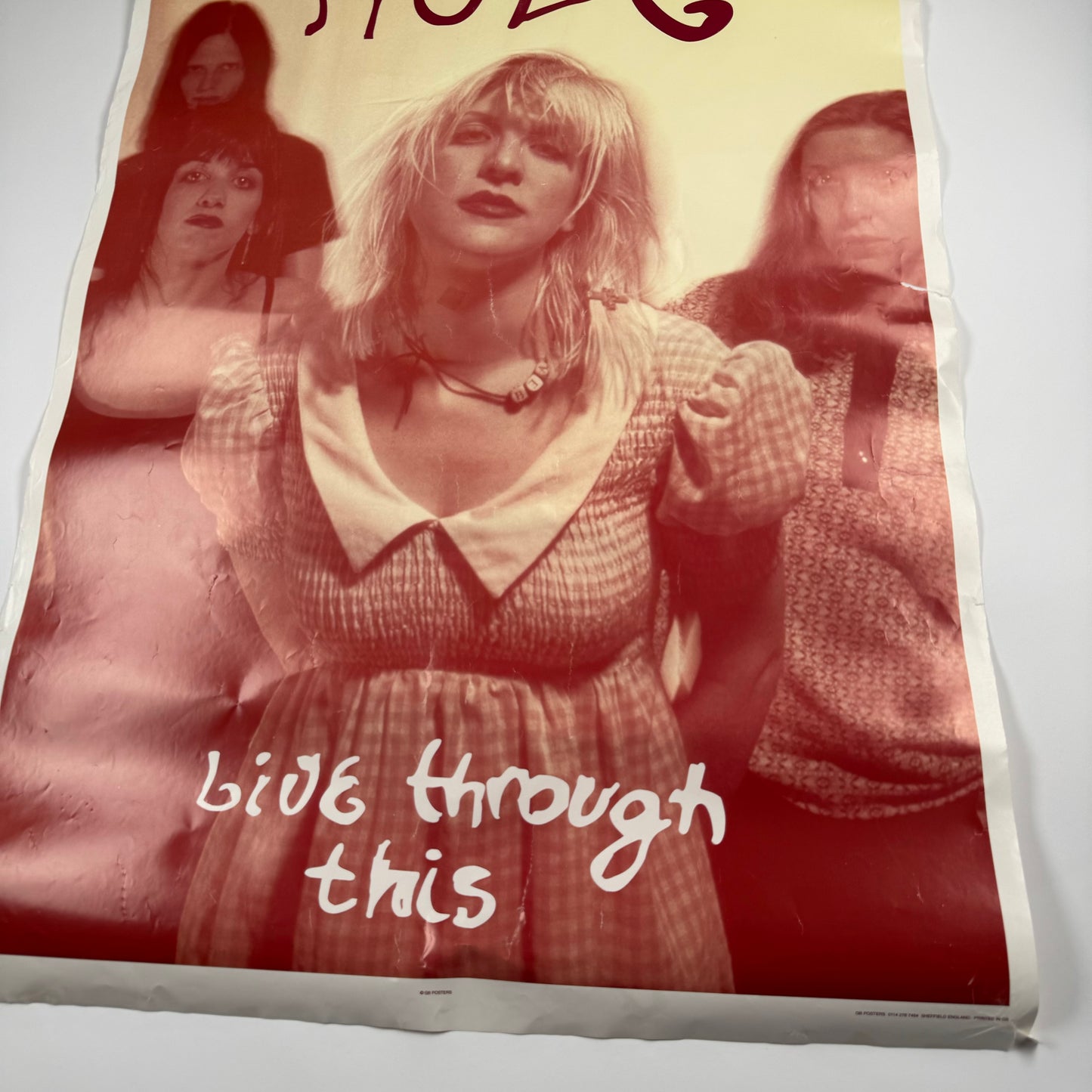 Vintage 90s Hole Poster Live Through This