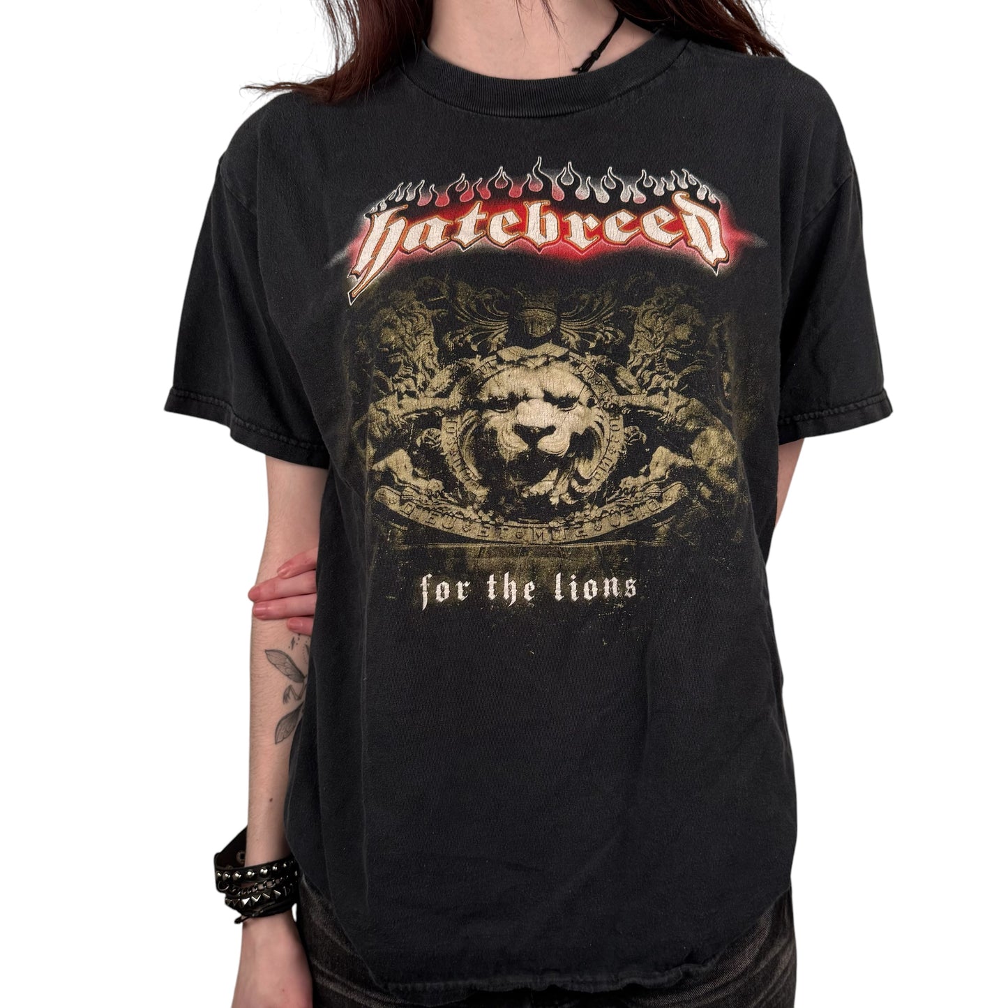 2009 Hatebreed Shirt Small For The Lions