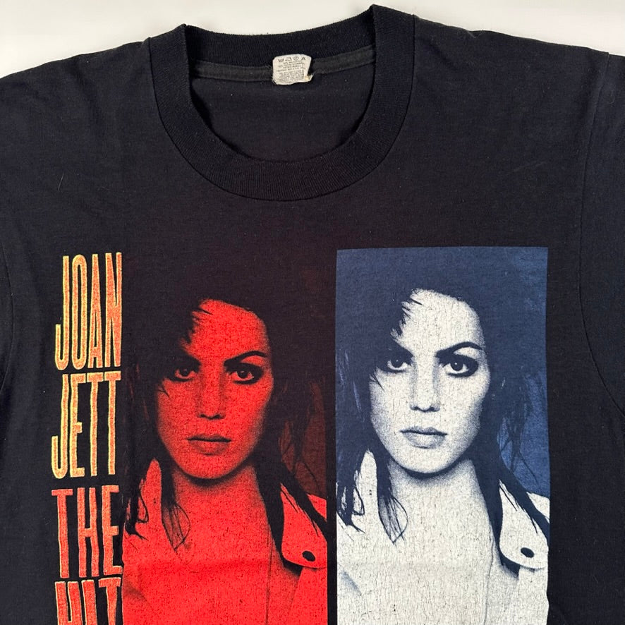 Vintage 1990 Joan Jett Shirt Medium Hit List Tour
