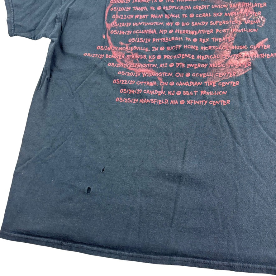 2019 Cannibal Corpse Shirt XL Red Before Black