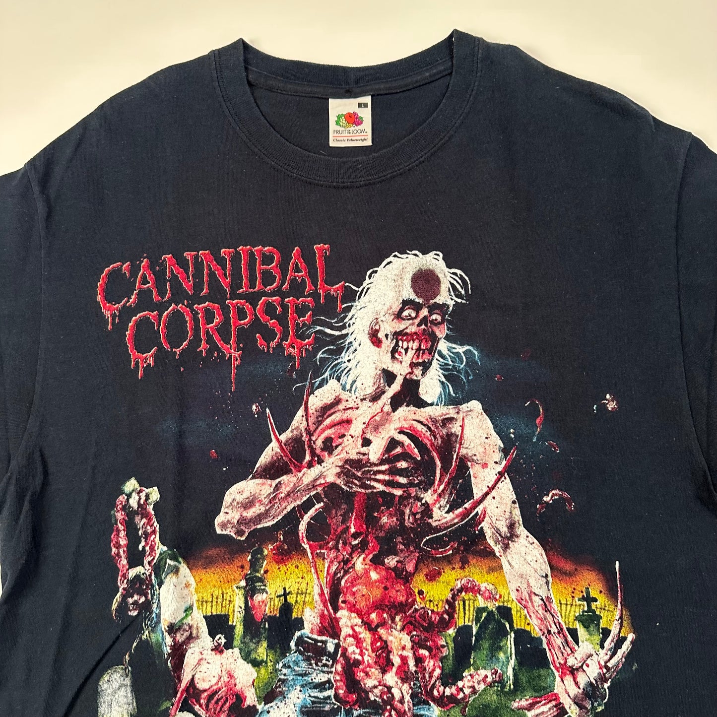 Vintage 2000s Cannibal Corpse Shirt Large Eaten Back To Life