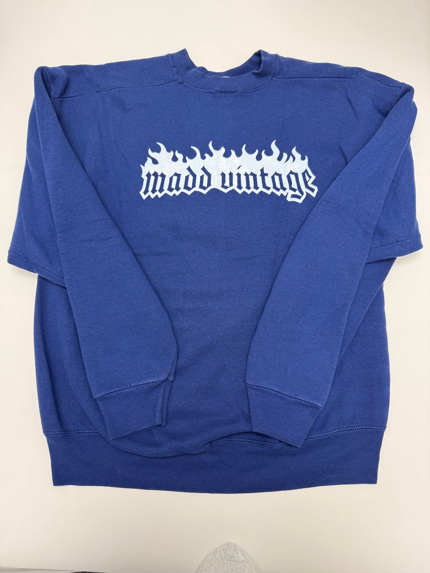 Vintage Blue Sweatshirt - Large