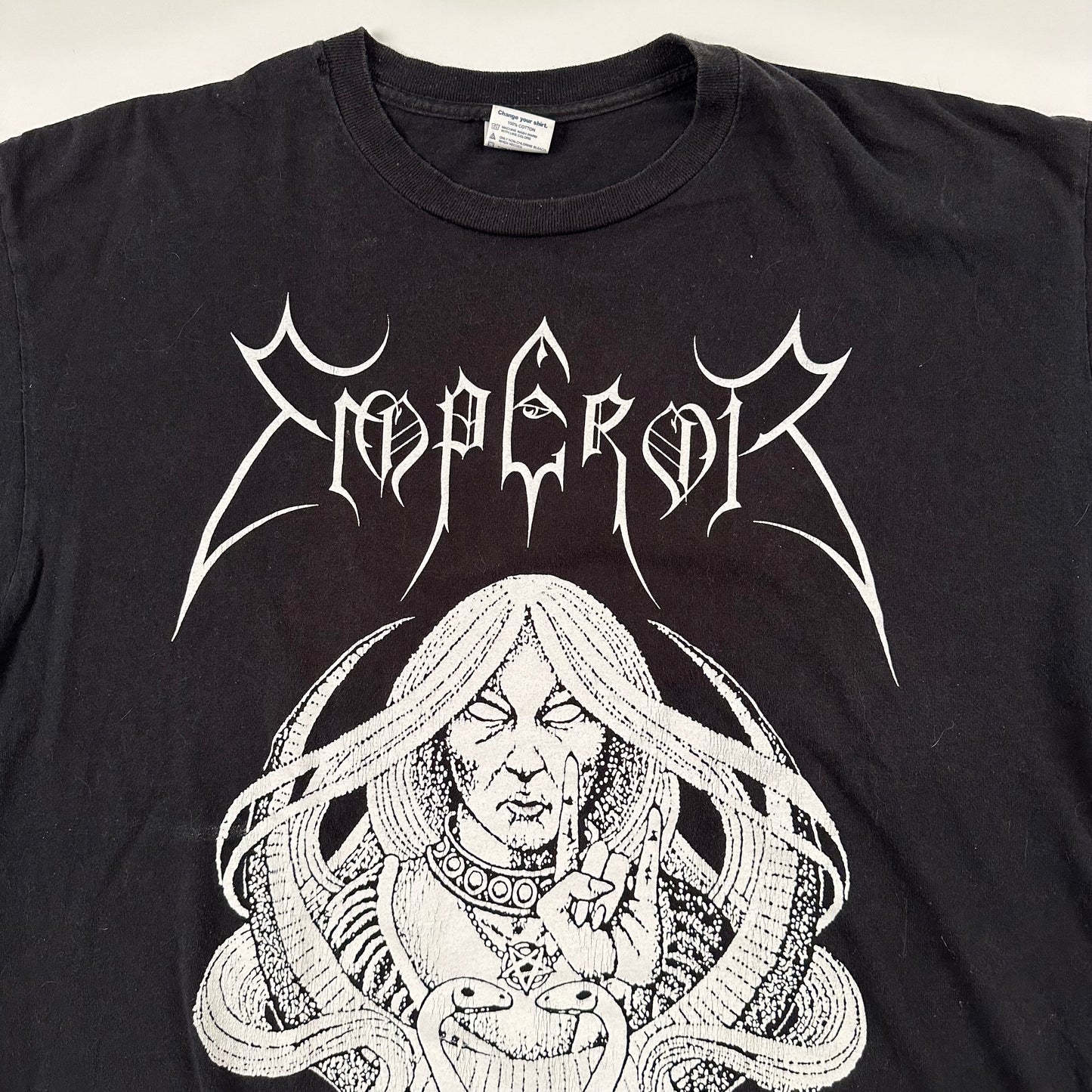 Vintage 90s Emperor Shirt XL I Gaze Into The Moon