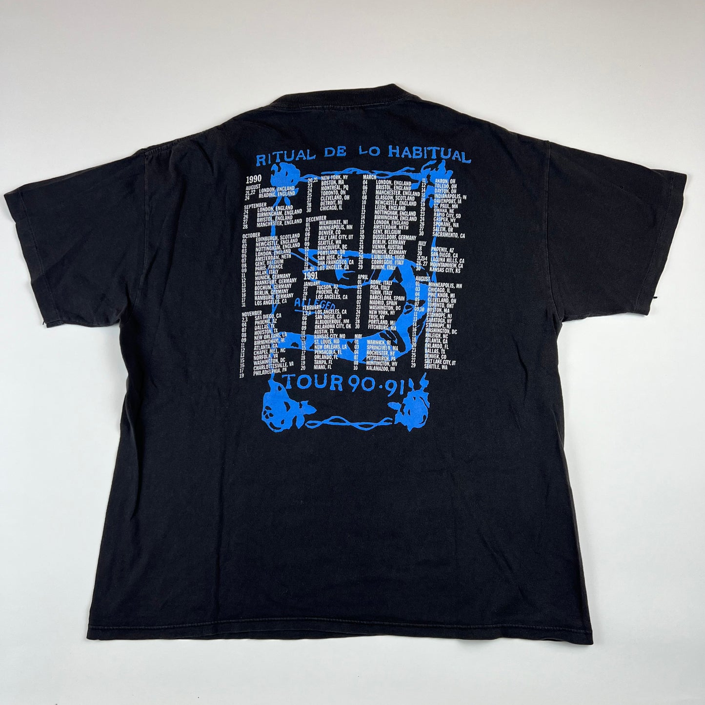Vintage 1991 Janes Addiction Shirt XL Ritual de lo Habitual