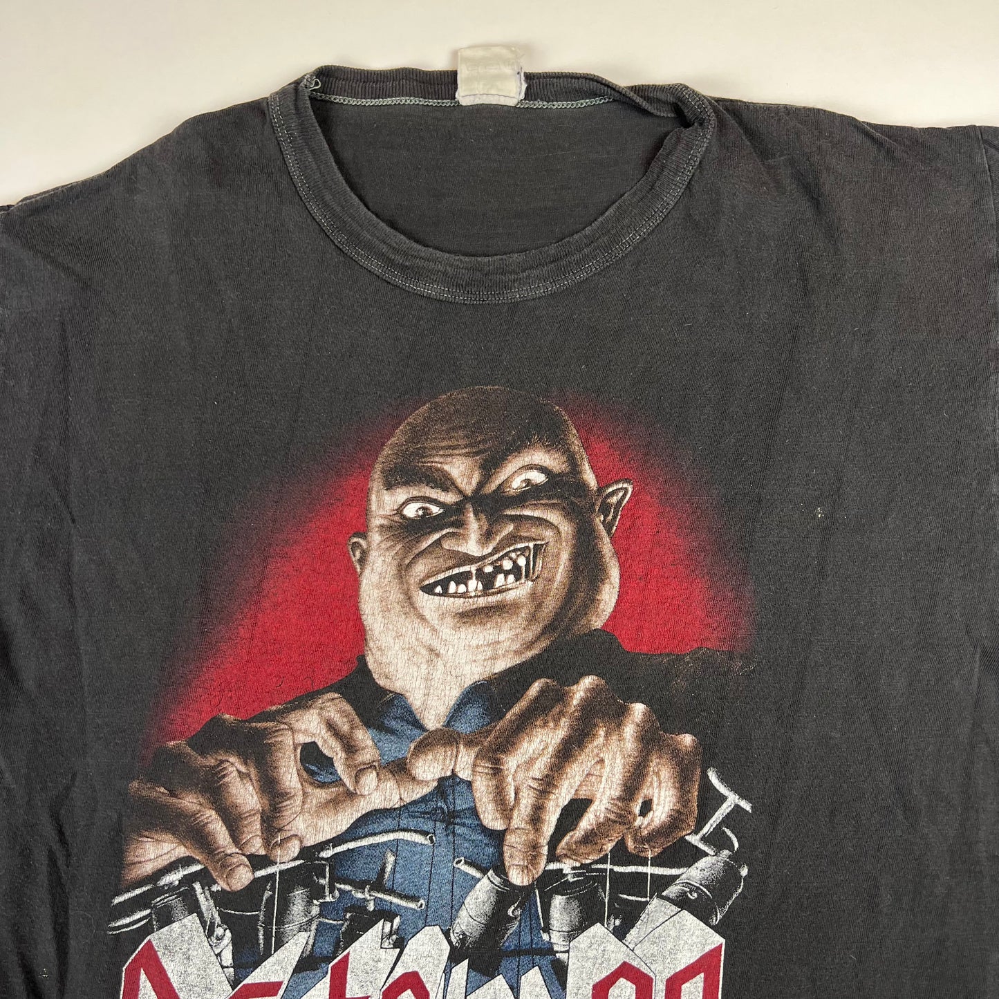 Vintage 1989 Destruction Shirt Large