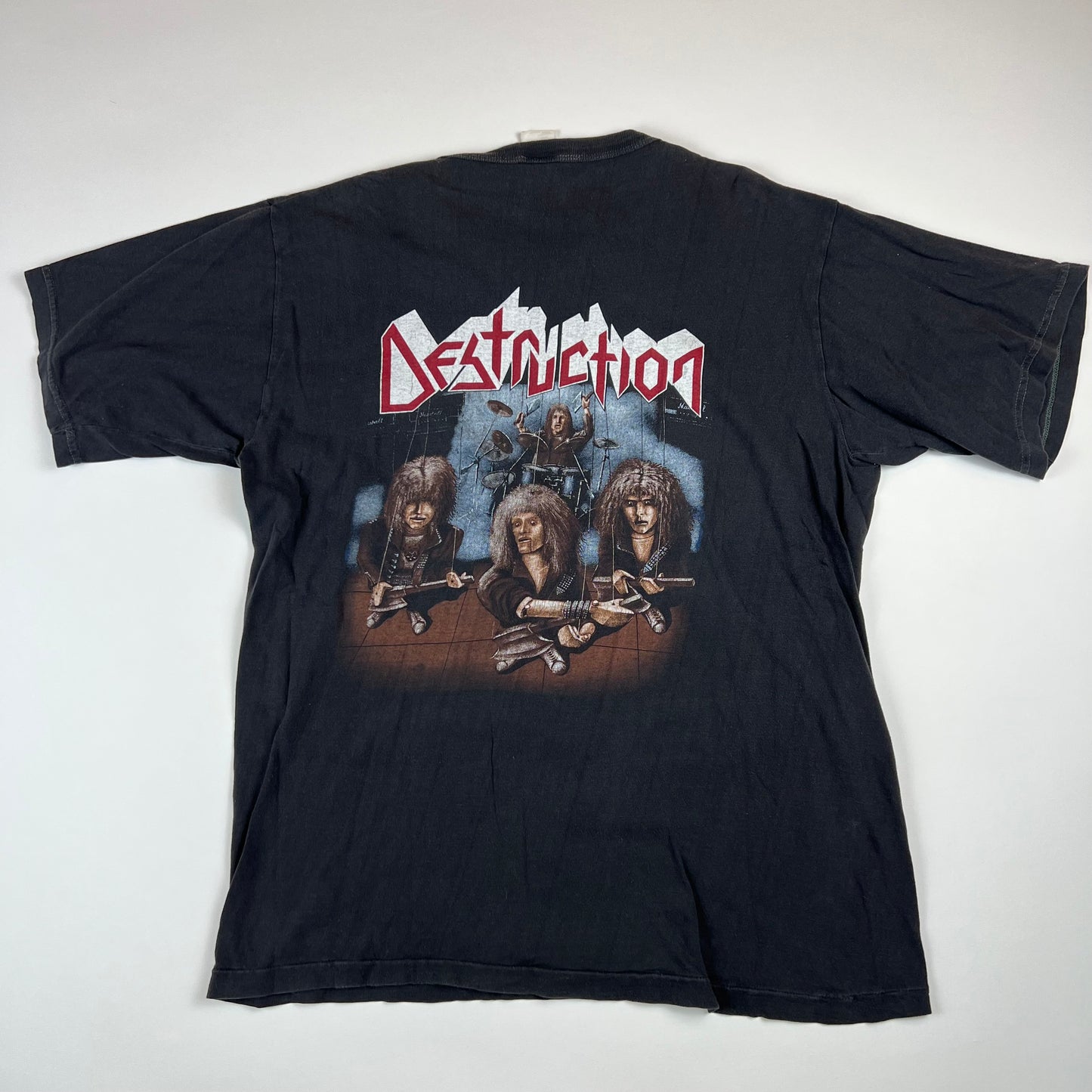 Vintage 1989 Destruction Shirt Large