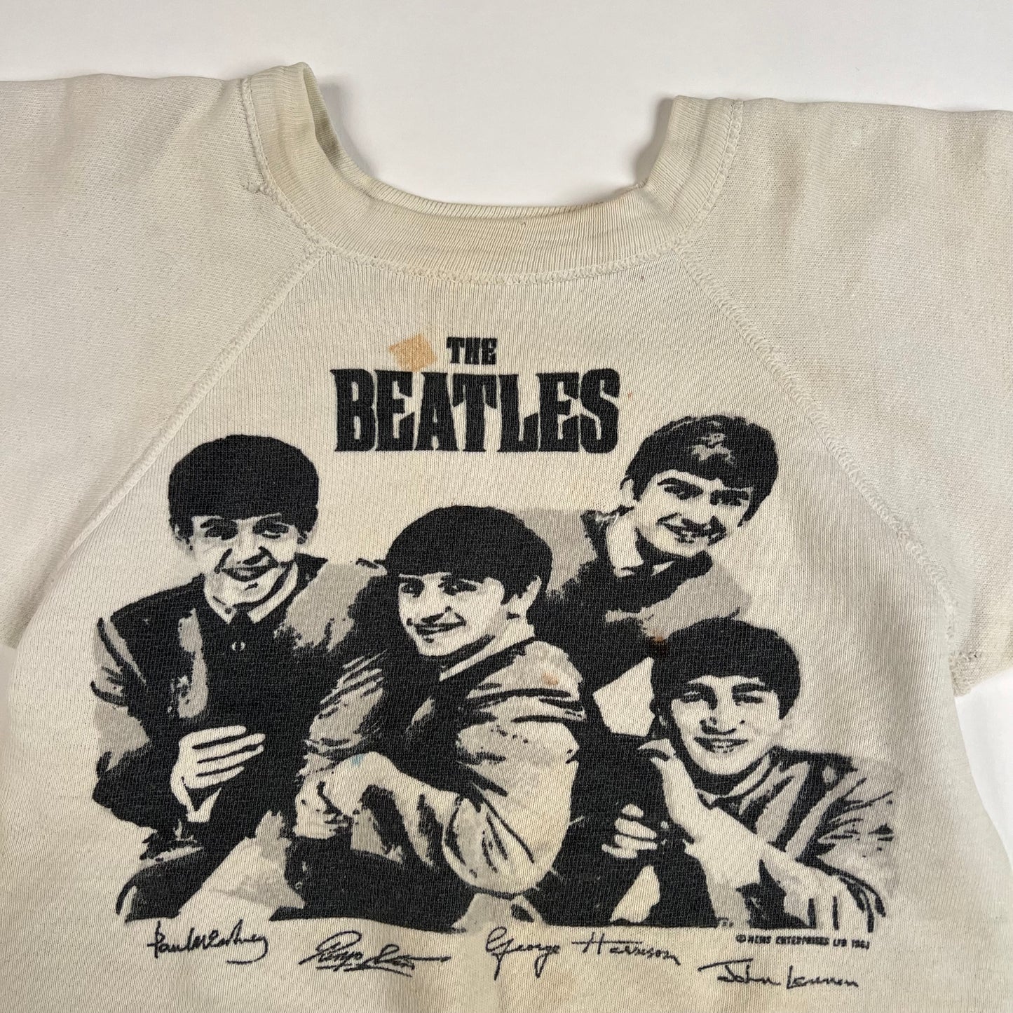 Vintage 1963 The Beatles Youth Crewneck Small