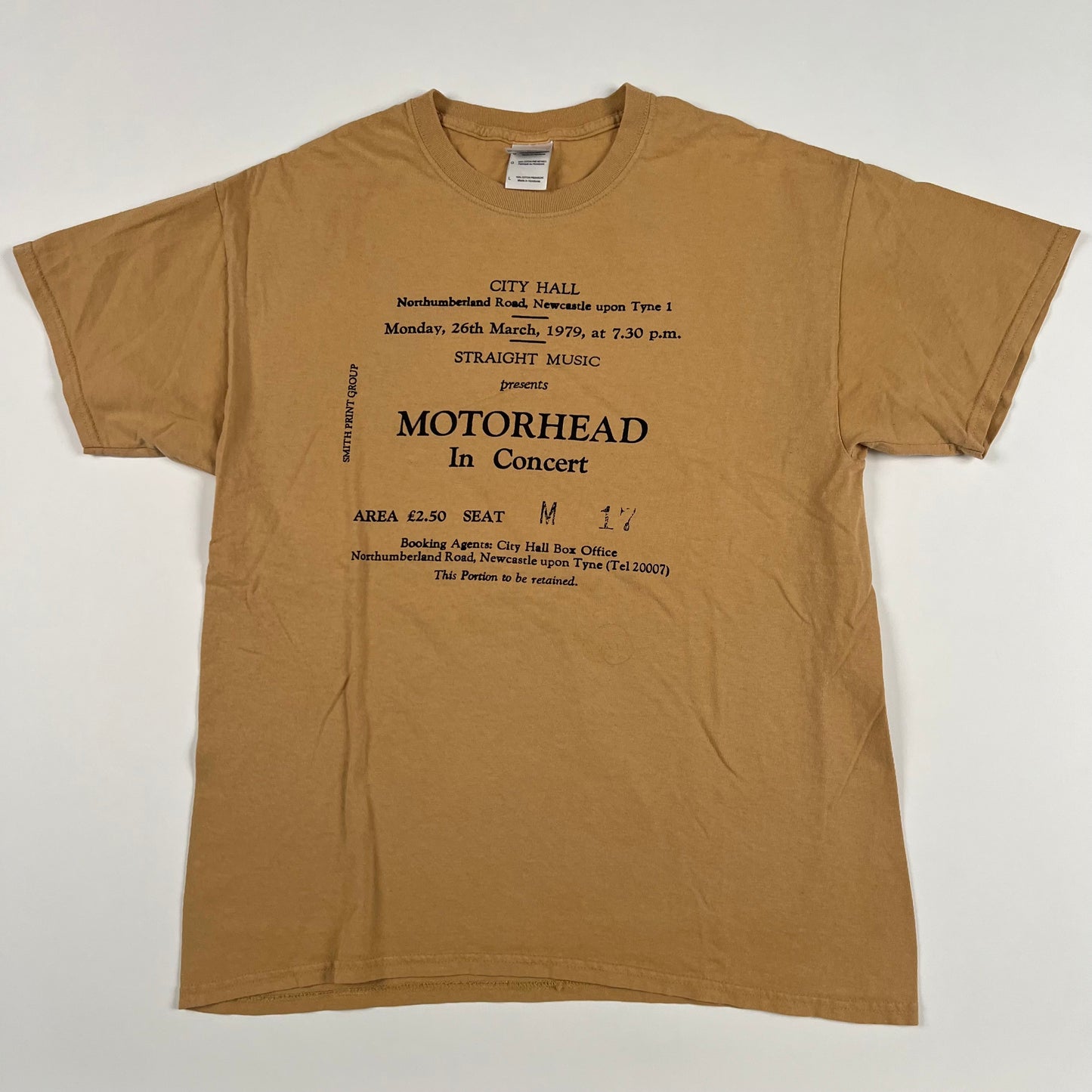 Motörhead Shirt Large City Hall Concert