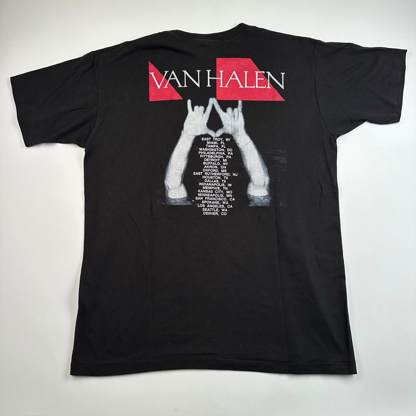 Vintage 1988 Van Halen Shirt XL OU812