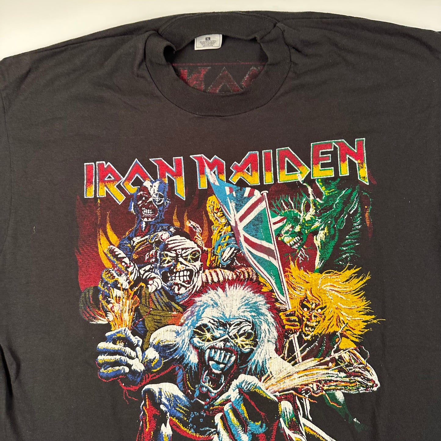 Vintage 90s Iron Maiden Shirt XL