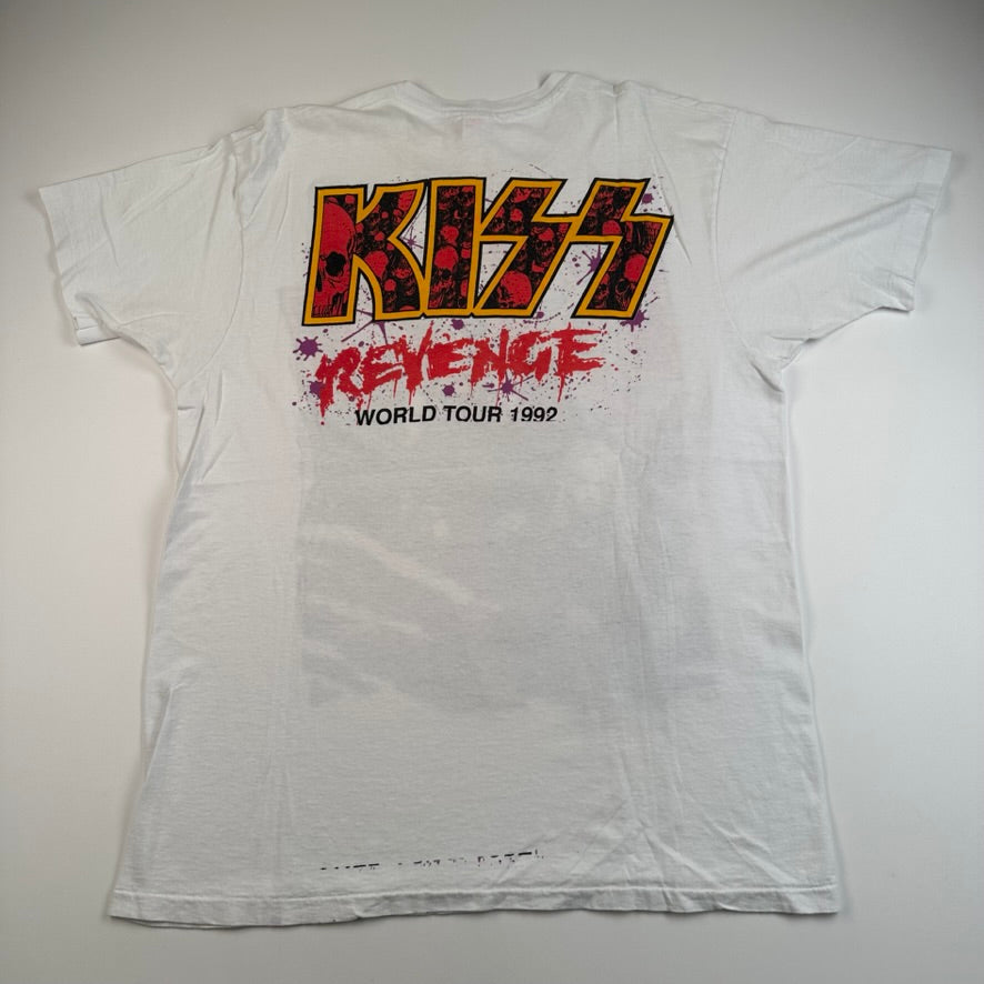 Vintage 1992 Kiss Shirt XL Revenge