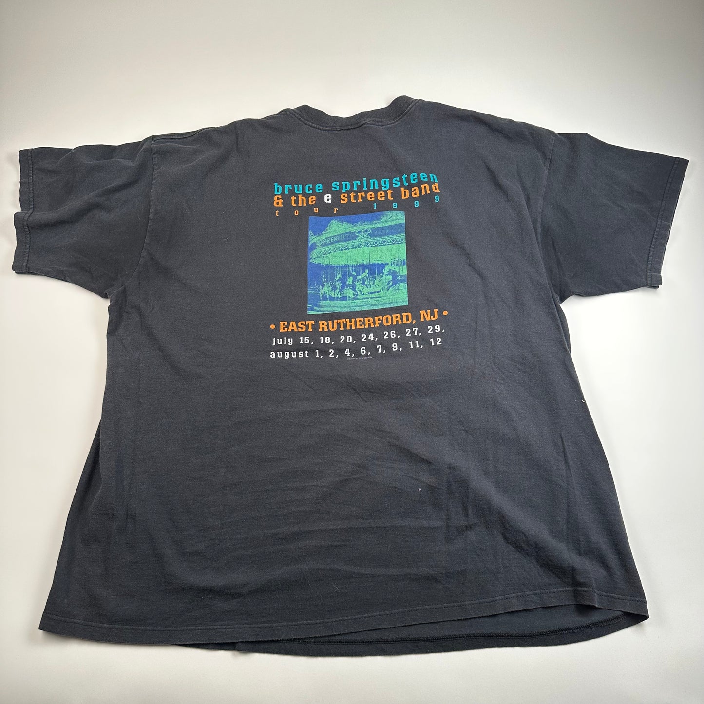 Vintage 1999 Bruce Springsteen Shirt XXL Easter Rutherford NJ