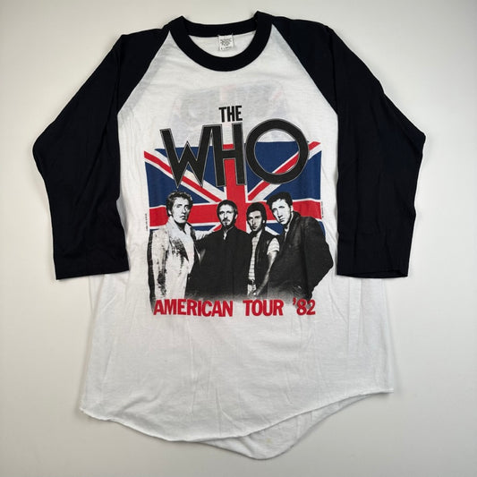 Vintage 1982 The Who Shirt XL American Tour