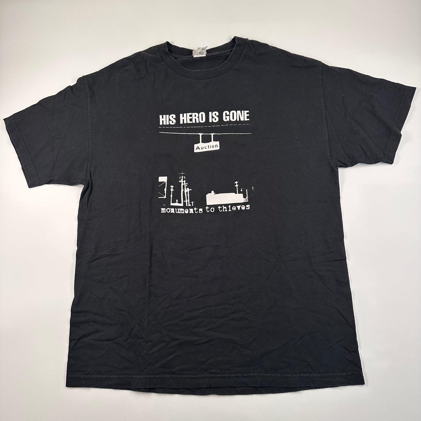 Vintage 2000s His Hero Is Gone Shirt XL