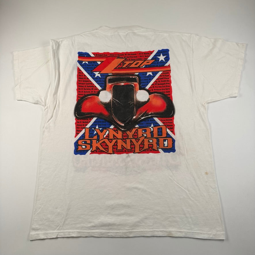 Vintage 90s ZZ Top Shirt XL Lynyrd Skynyrd