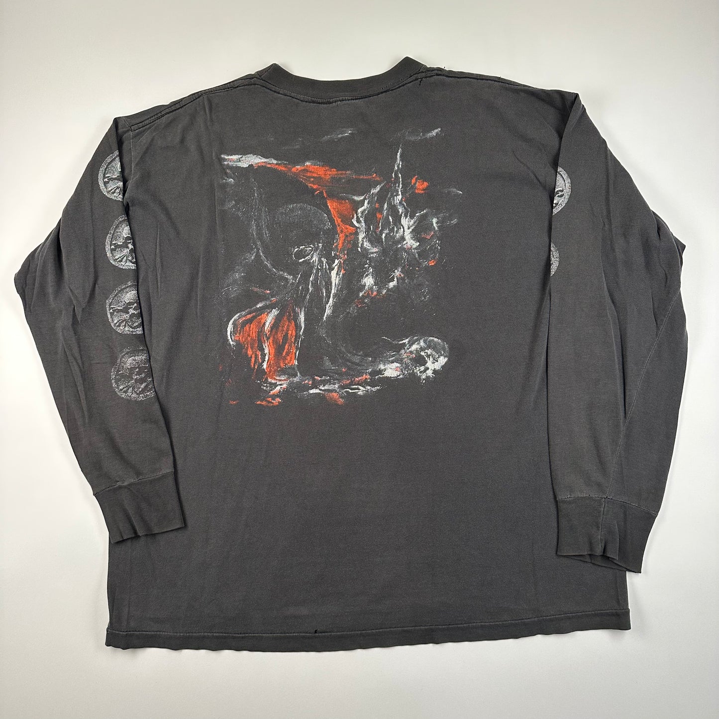 Vintage 1990 Entombed Long Sleeve Shirt XL Clandestine