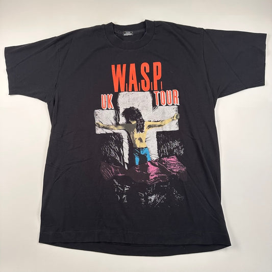 Vintage 90s W.A.S.P. Shirt XL The Crimson Idol UK Tour