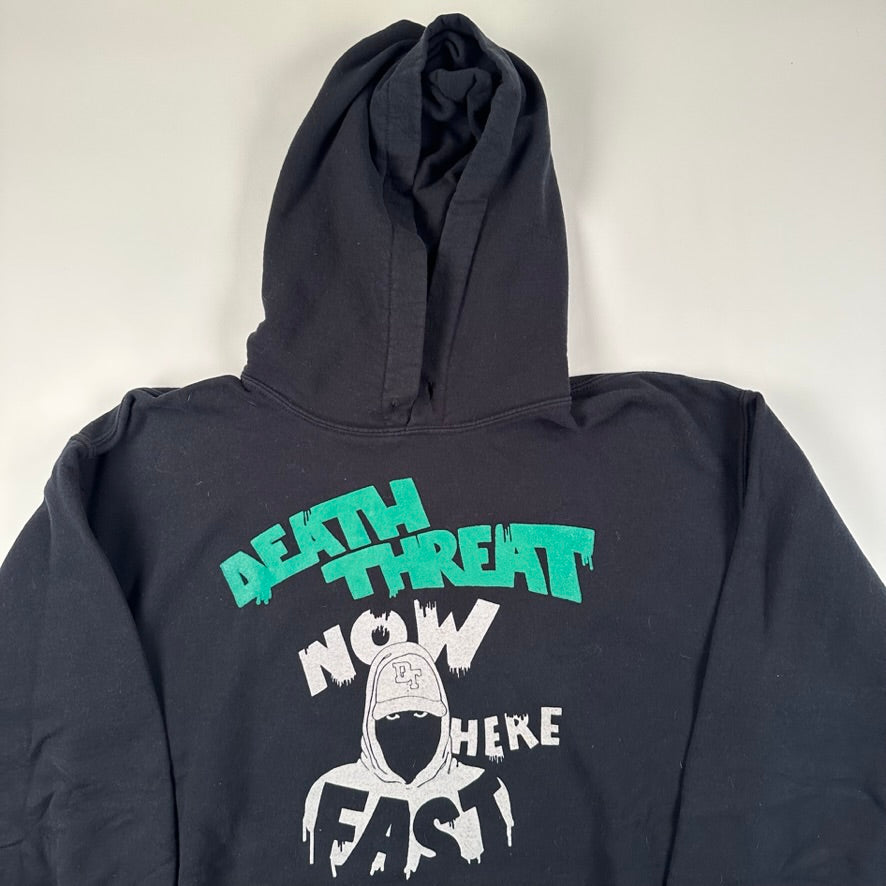 2000s Death Threat Sweatshirt Medium Now Here Fast