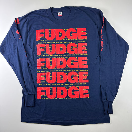 Vintage 1991 Fudge Tunnel Long Sleeve Shirt XL Hate