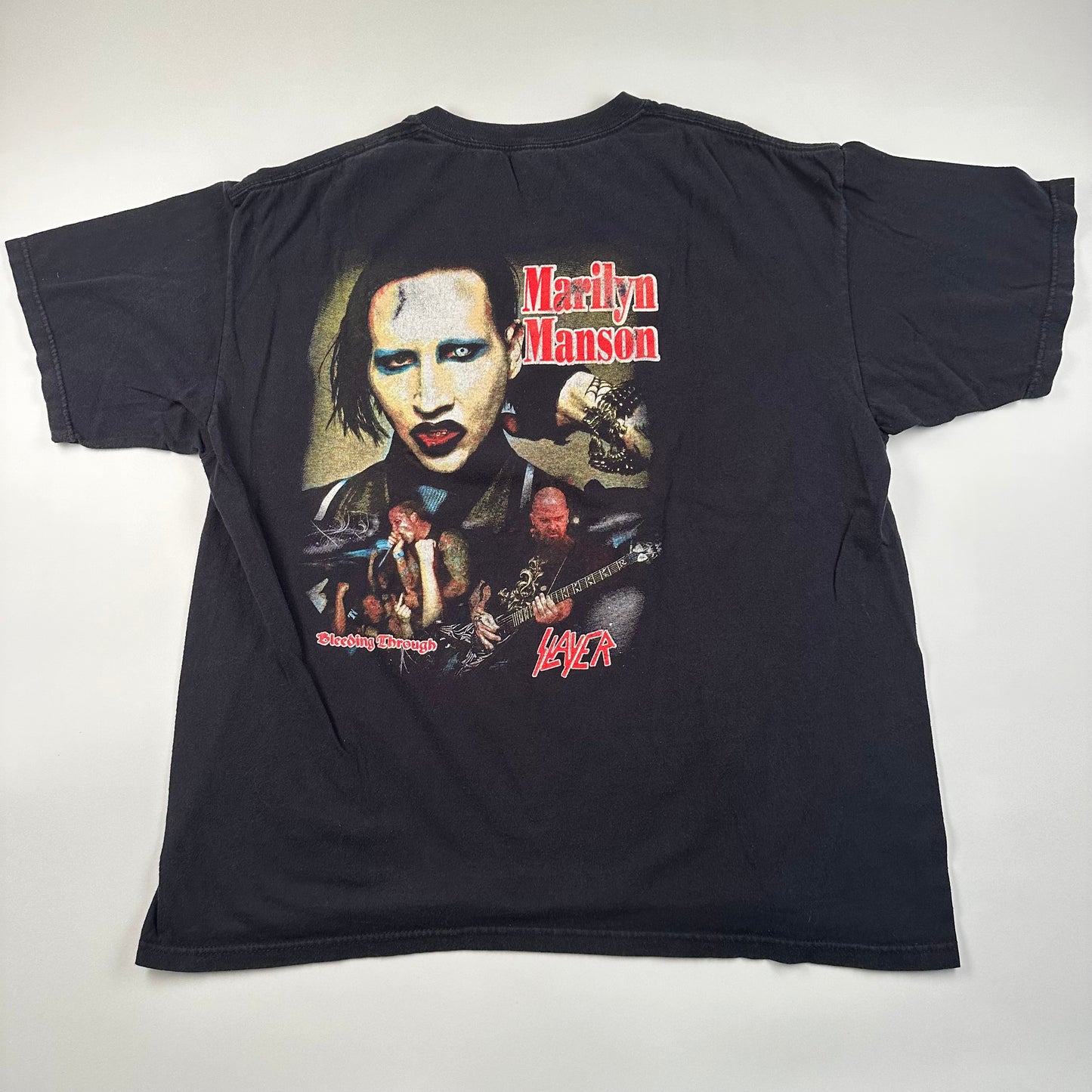 Vintage 2000s Slayer Shirt XL Marilyn Manson