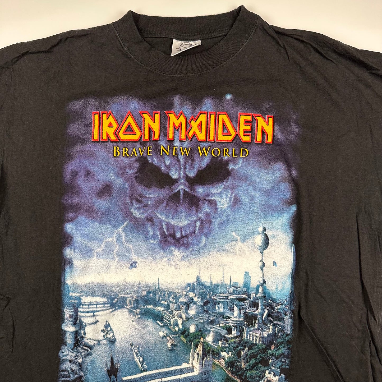 Vintage 2000 Iron Maiden Shirt XXL Brave New World