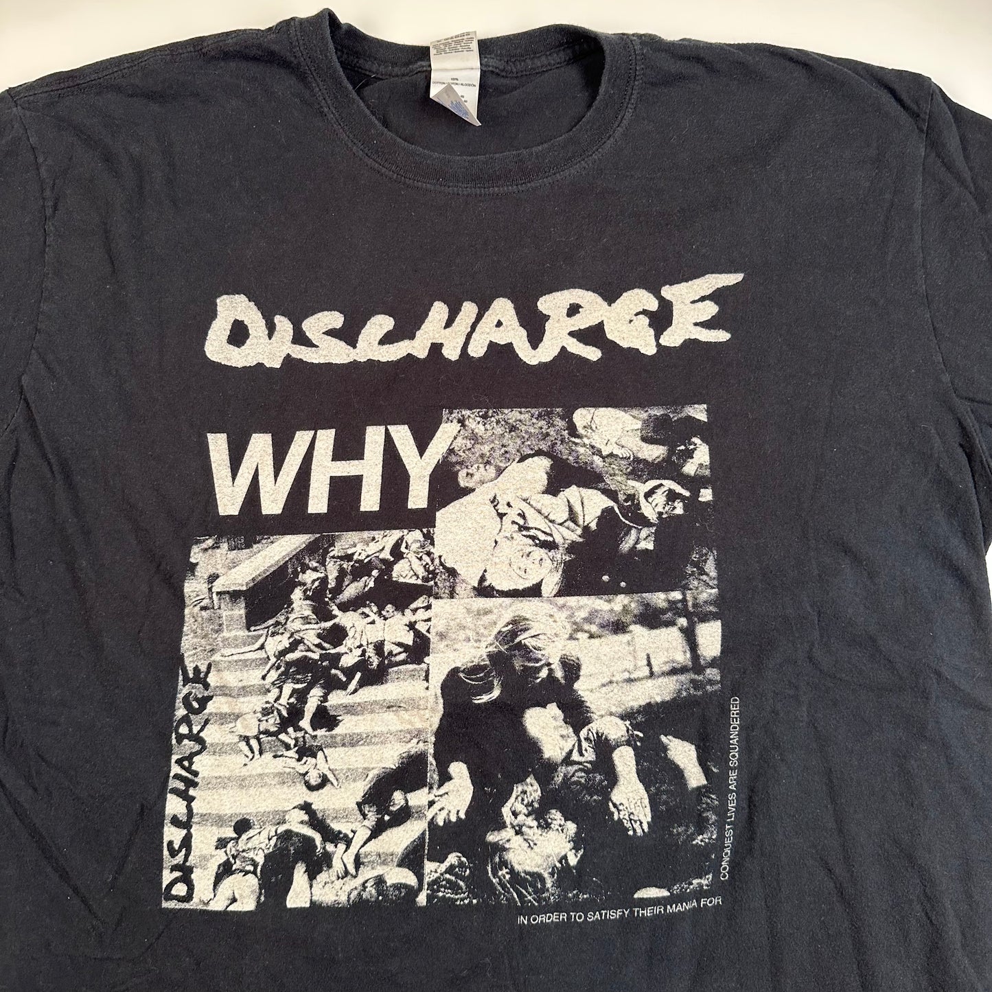 Discharge Shirt XXL Why