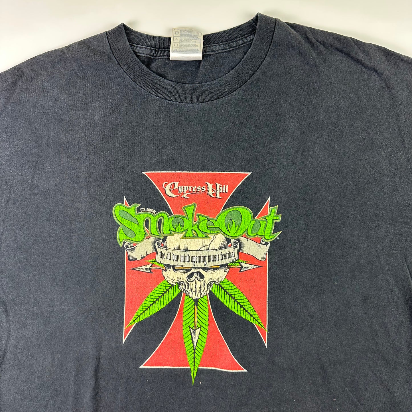 Vintage 2002 Cypress Hill Smoke Out Shirt XXXL