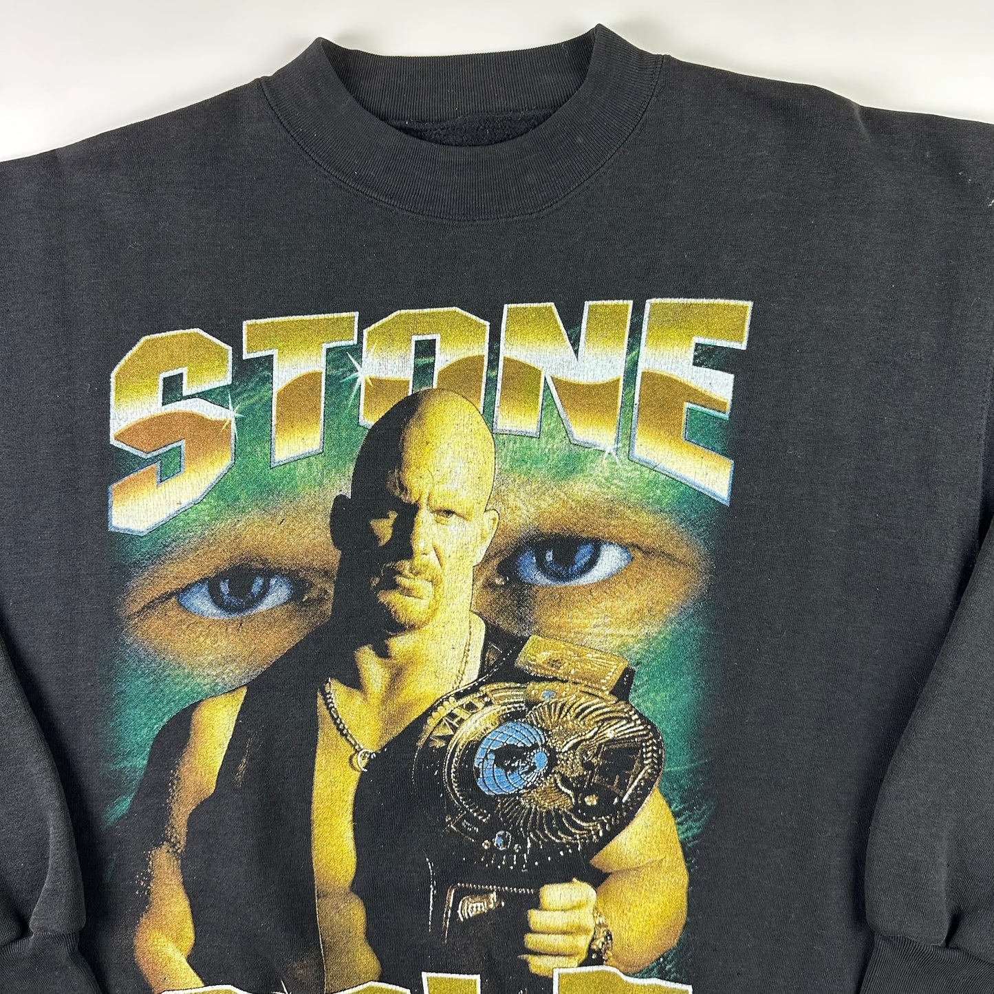 Vintage 90s Stone Cold Crewneck Sweatshirt XL Rap Tee