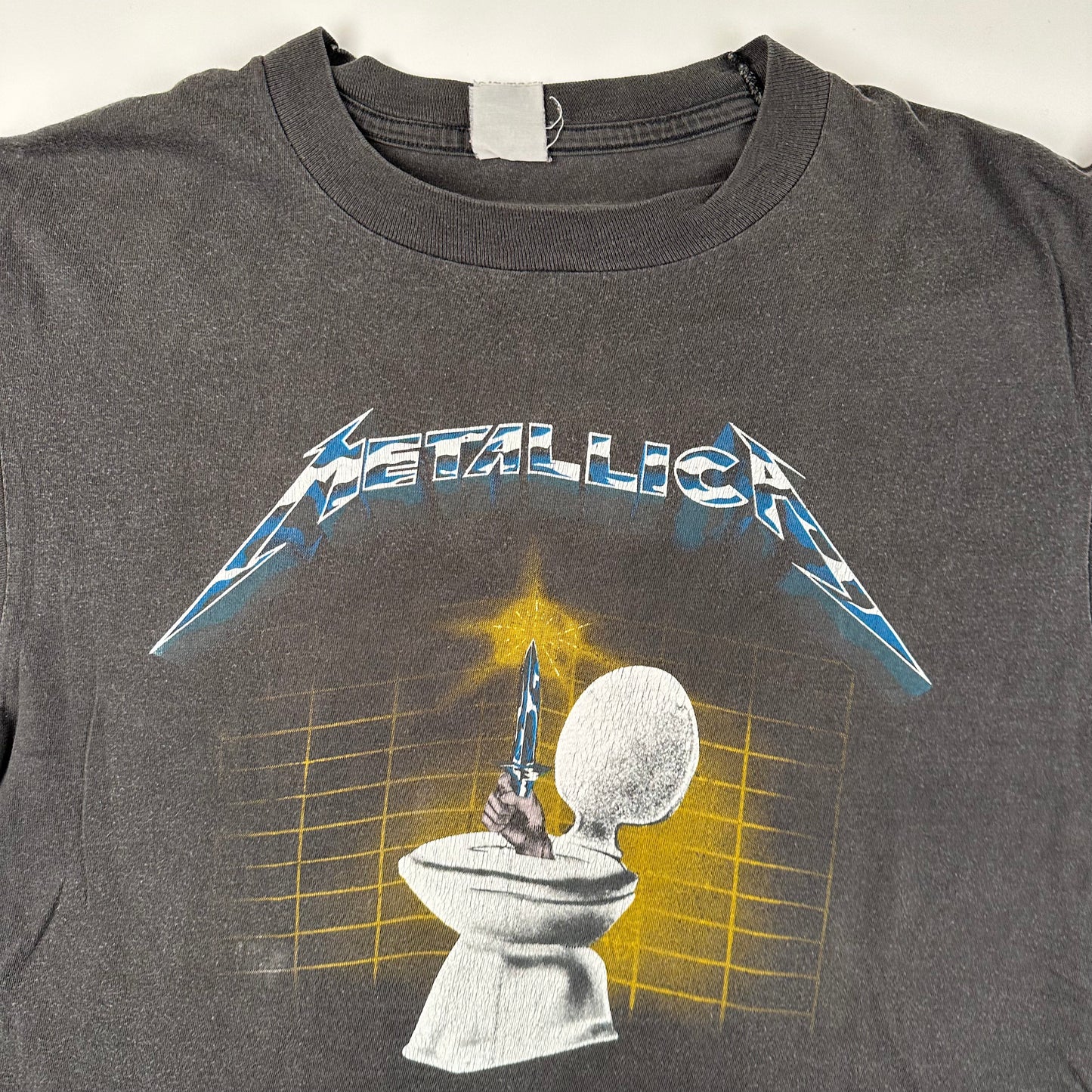 Vintage 1987 Metallica Shirt Medium Metal Up Your Ass