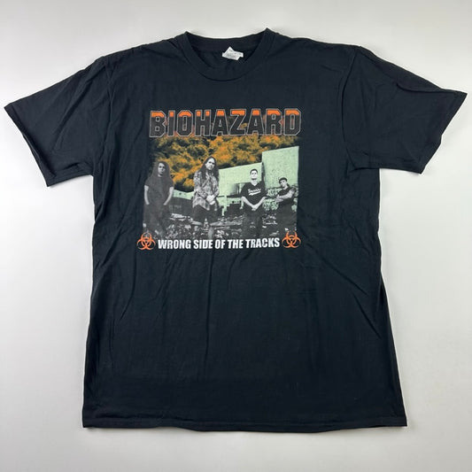 Biohazard Shirt Large Wrong Side Of The Tracks