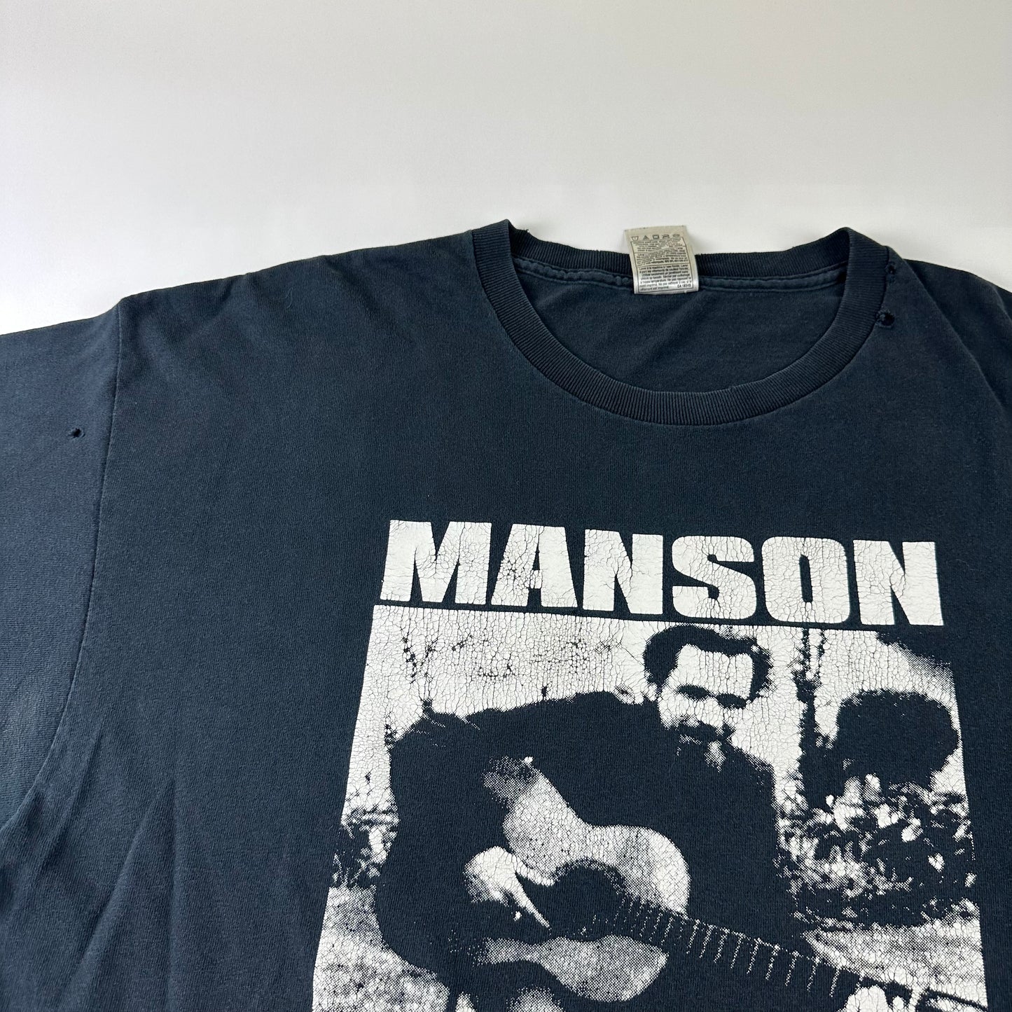 Vintage 2000s Charles Manson Shirt XL Unplugged