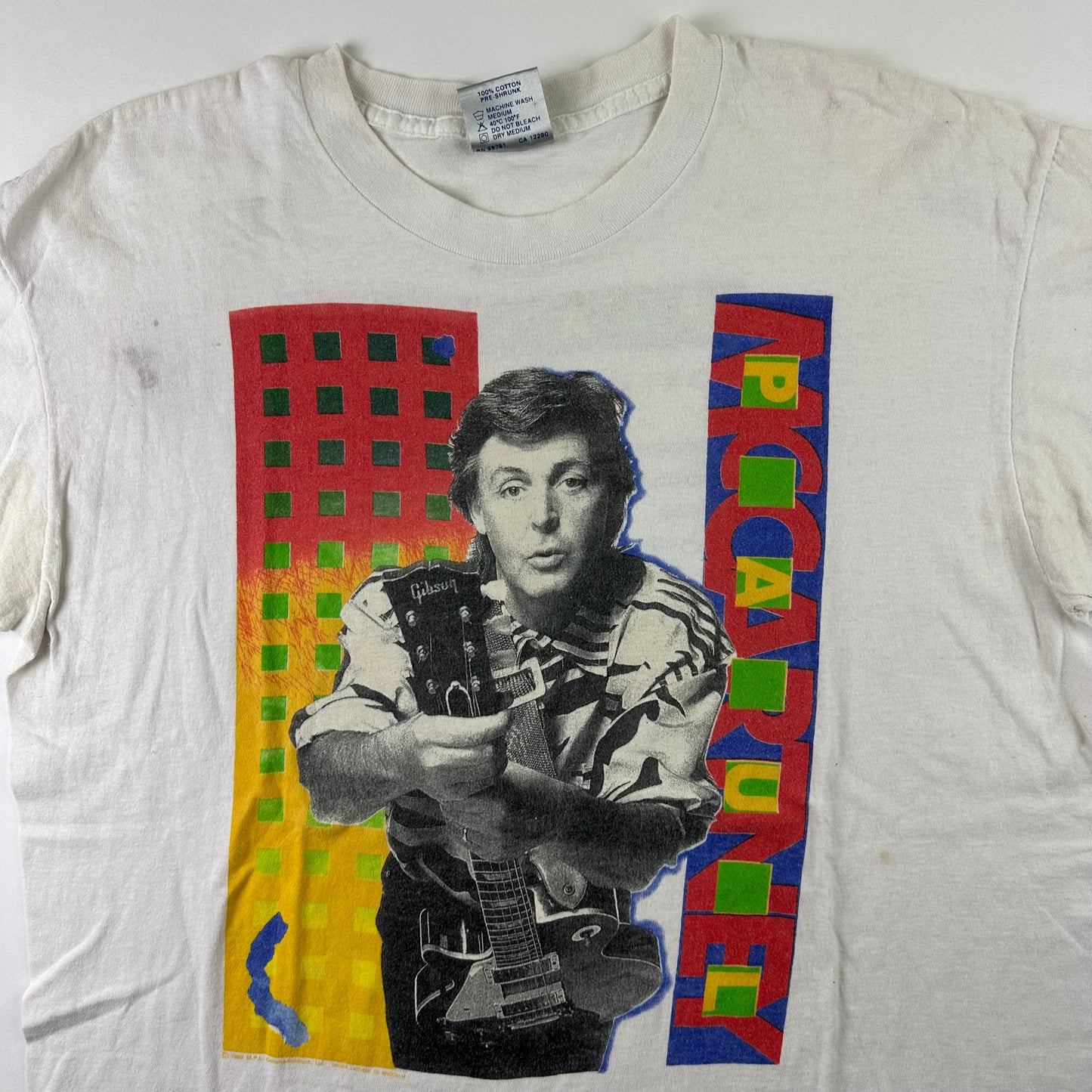 Vintage 1989 Paul Mccartney Shirt XL