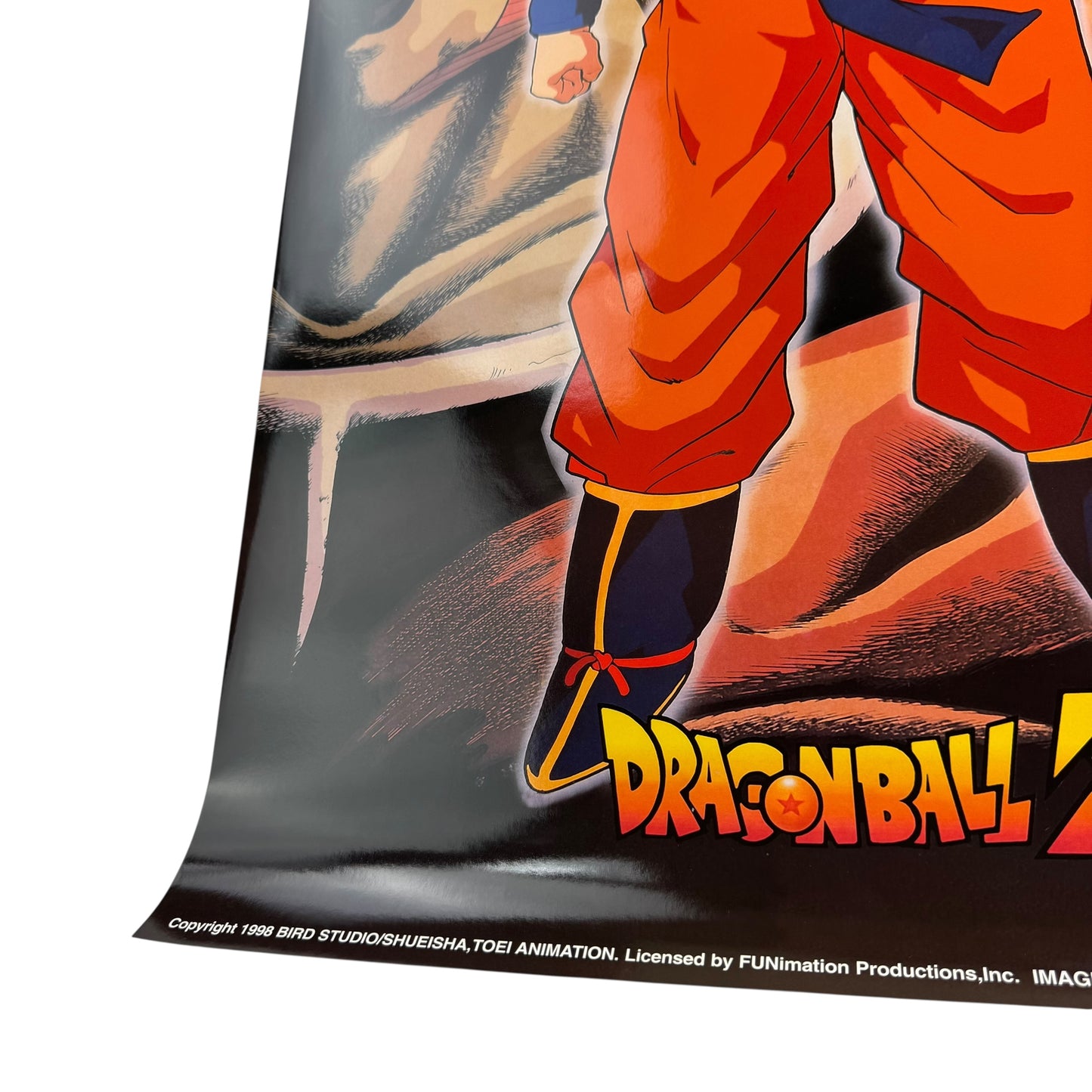 Vintage 1998 Dragon Ball Z Poster