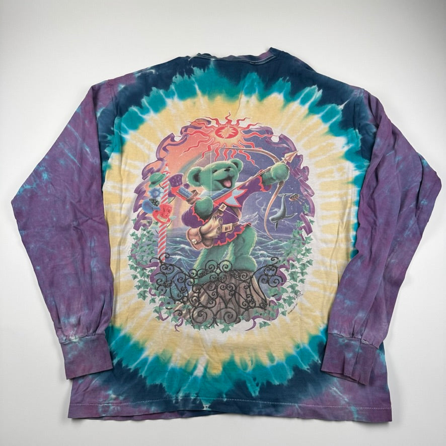 Vintage 1998 Grateful Dead Long Sleeve Shirt Large