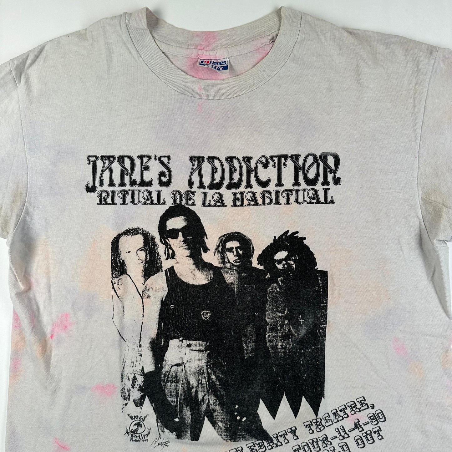 Vintage 1990 Janes Addiction Shirt XL Celebrity Theatre