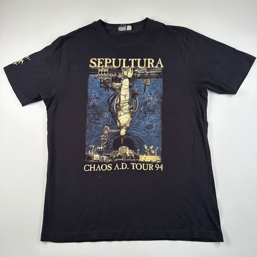 Vintage 2000s Sepultura Shirt XL Chaos A.D Tour