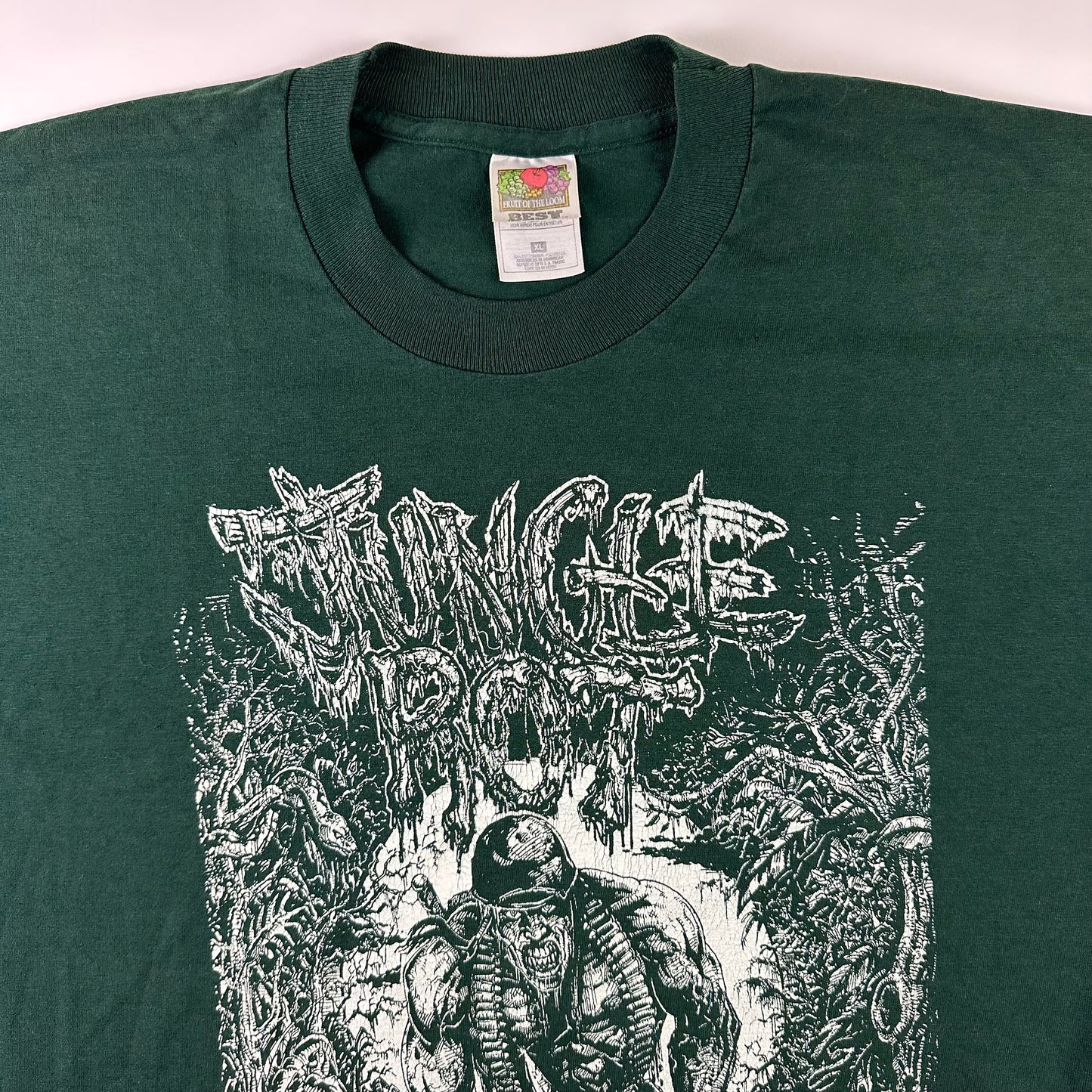 Vintage 1996 Jungle Rot Shirt XL Skin The Living