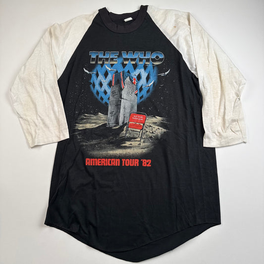 Vintage 1982 The Who Shirt Large America Tour