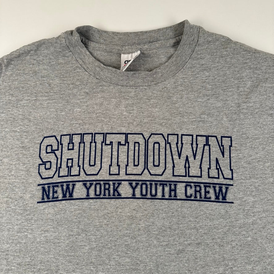 Vintage 90s Shutdown Shirt XL New York Youth Crew