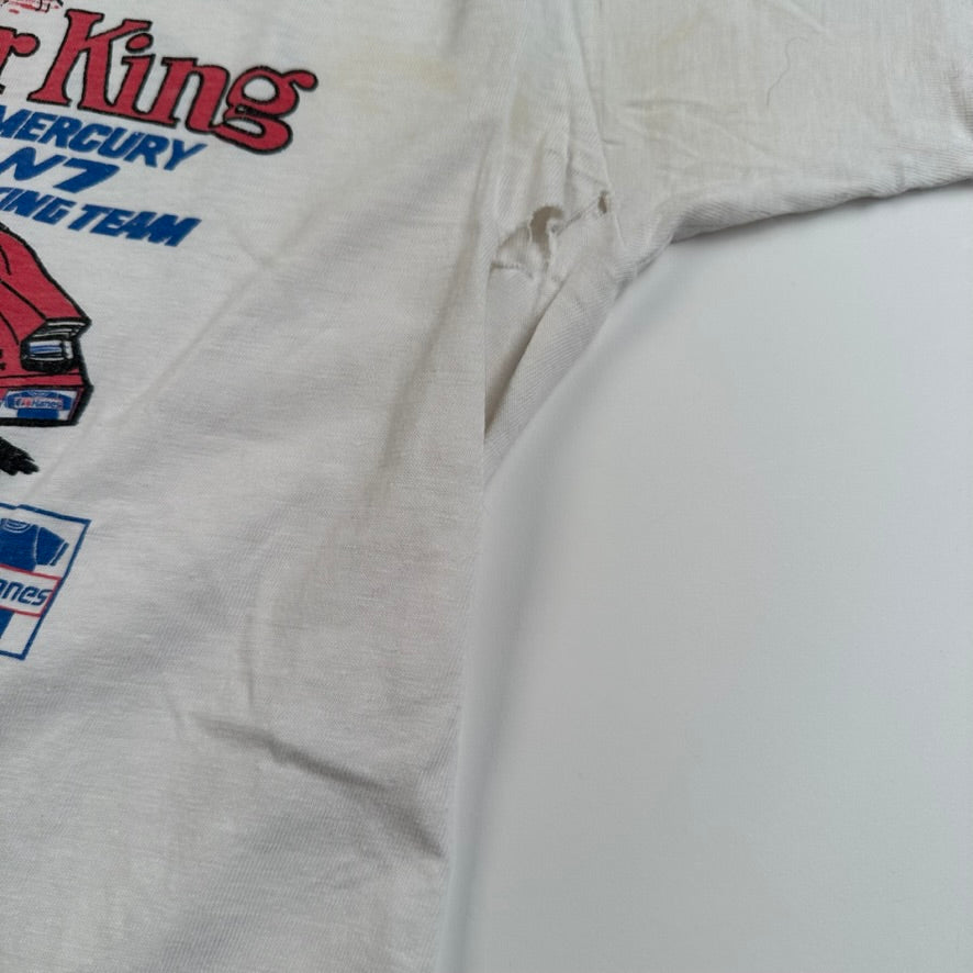 Vintage 80s Kenny Bernstien Budweiser King Shirt Medium