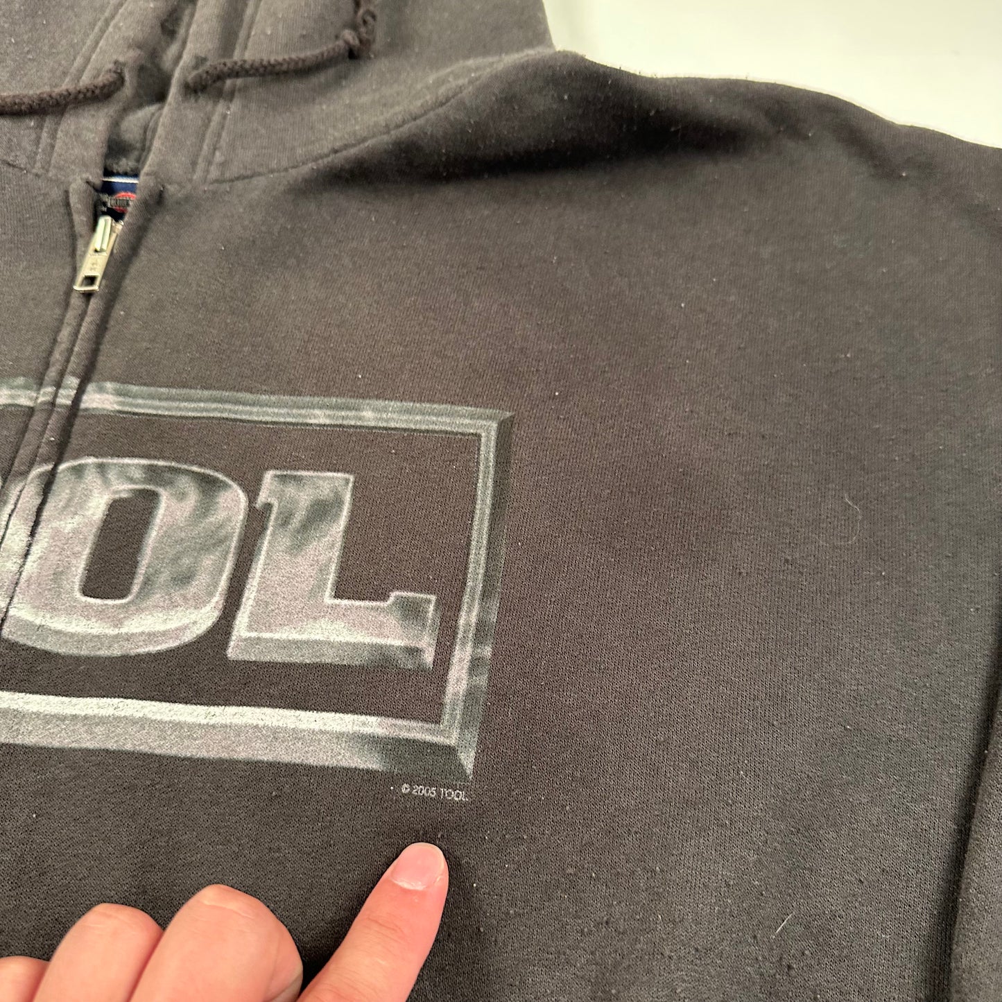 Vintage 2005 Tool Zip Up Sweatshirt XL